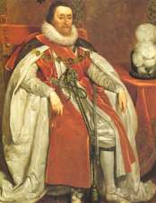 Portrait of King James I of England